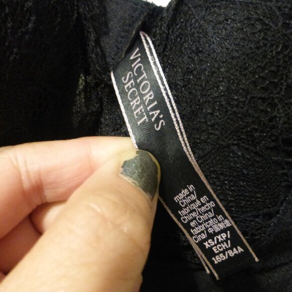 VICTORIA'S SECRET black "Very Sexy" love teddy bodysuit - Picture 8 of 8